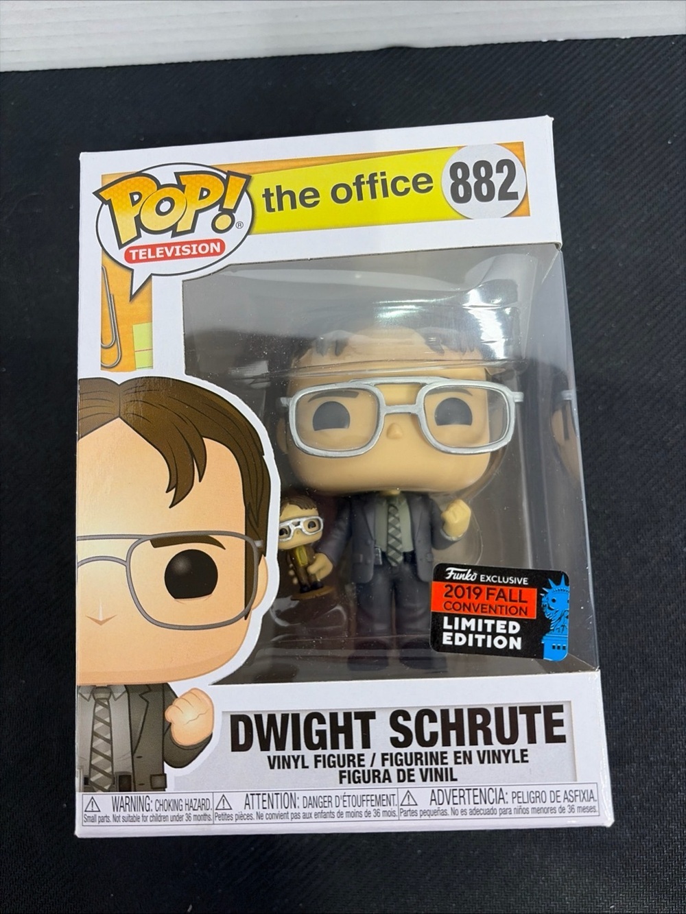 Funko POP! The Office 882# Dwight Schrute 2019 Fall Convention Exclusive
